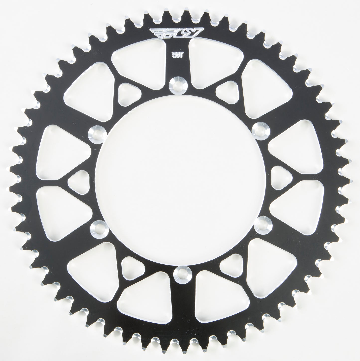 Rear Sprocket Aluminum 53t 520 Blk Kaw/Suz