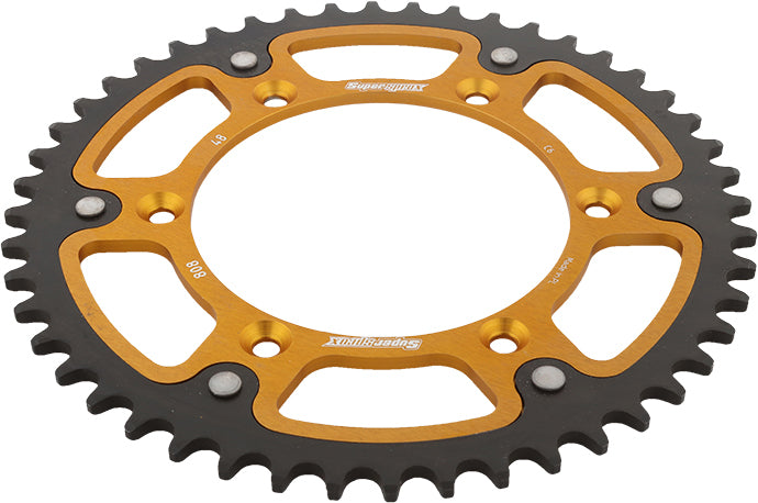 Rear Stealth Sprocket Alu/Stl 48t 520 Gld Suz