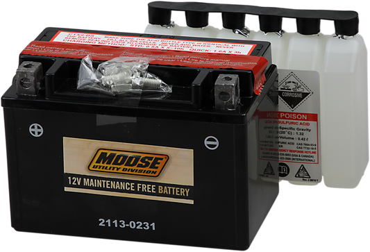 MOOSE OFFROAD AGM Battery - YTX9-BS MTX9-BS