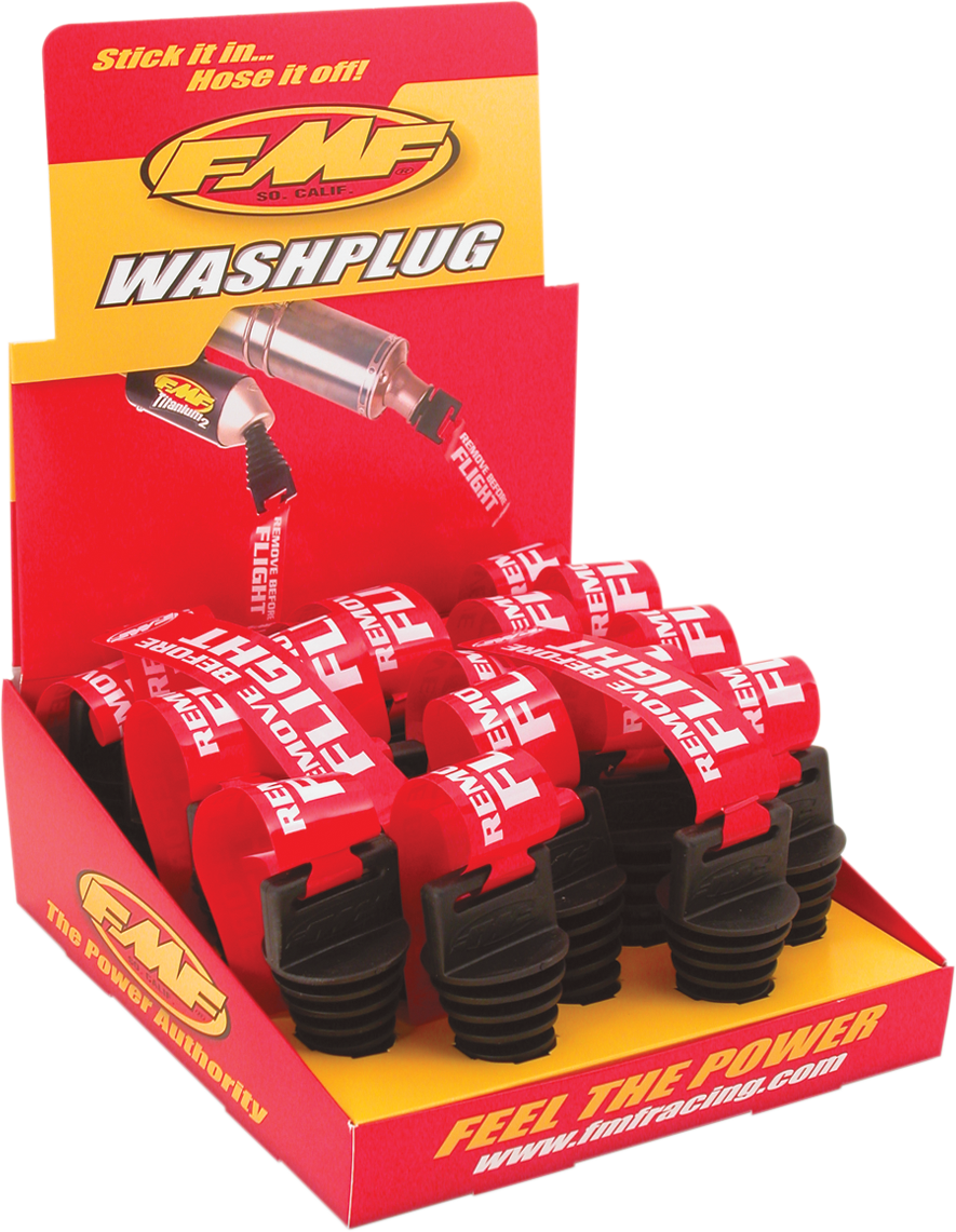 FMF Wash Plug Display - 4-Stroke - 20-Pack 011384