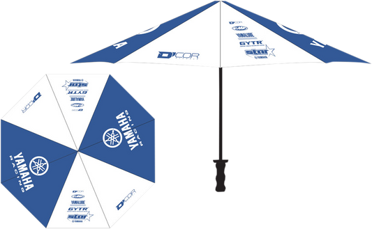 D'COR VISUALS Umbrella - Yamaha - Blue/White 81-102-1
