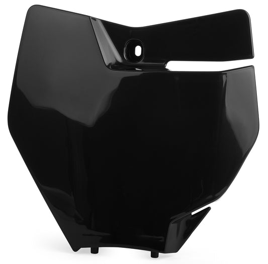 Front Number Plate Black