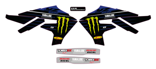 Complete Kit 20 Geico Hon Crf 450 (19 20) Wht Bg