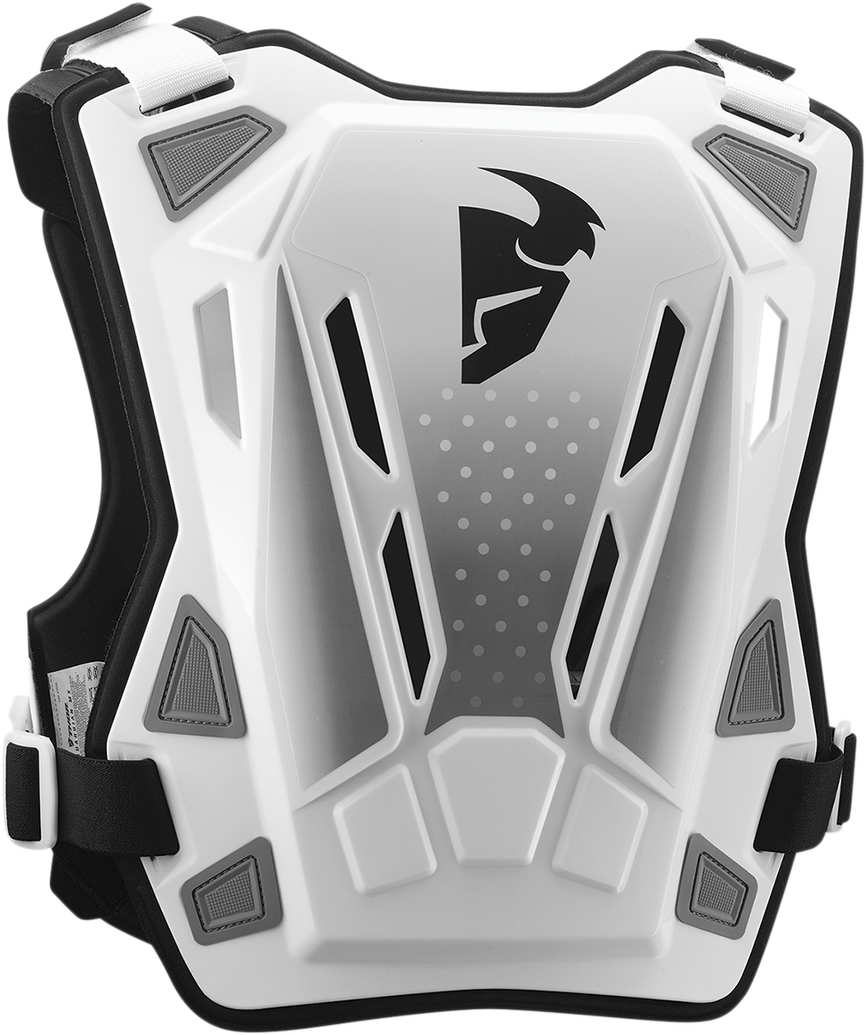 Thor Youth Guardian MX Roost Guard - White/Black - S/M Size