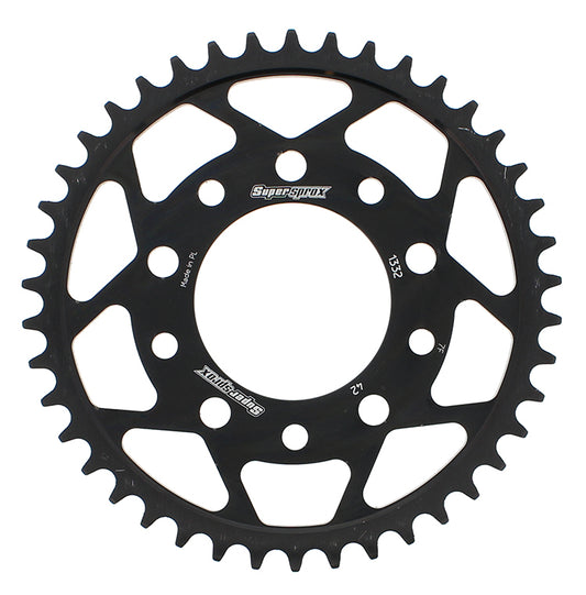 Rear Sprocket Steel 42t 525 Blk Hon/Tri