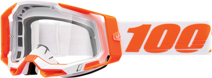 100% Racecraft 2 Goggles - Orange - Clear 50009-00013