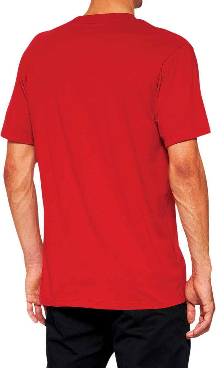 100% Official T-Shirt - Red - Small 20000-00010
