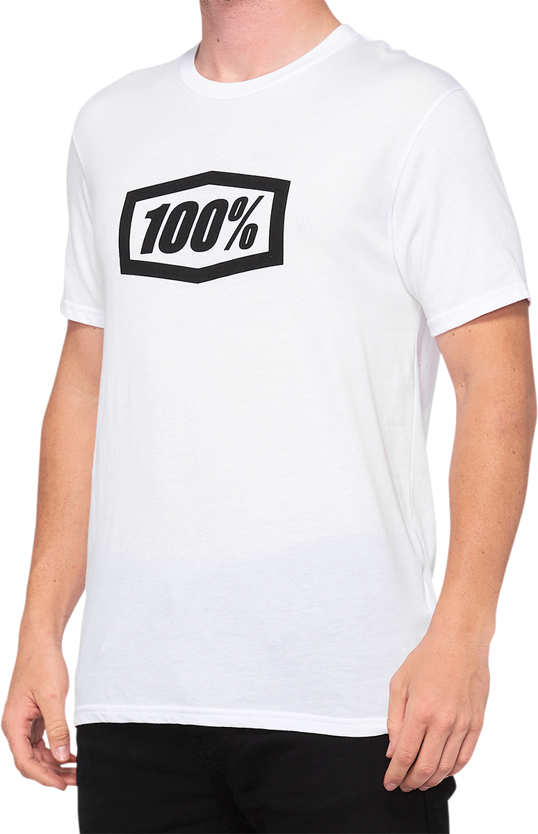 100% Icon T-Shirt - White - 2XL 20000-00054