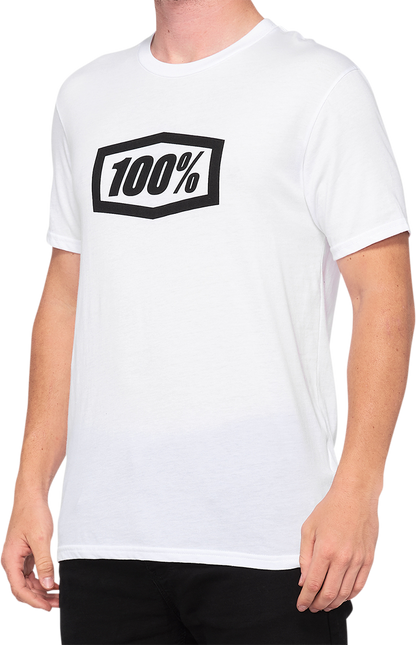100% Icon T-Shirt - White - 2XL 20000-00054