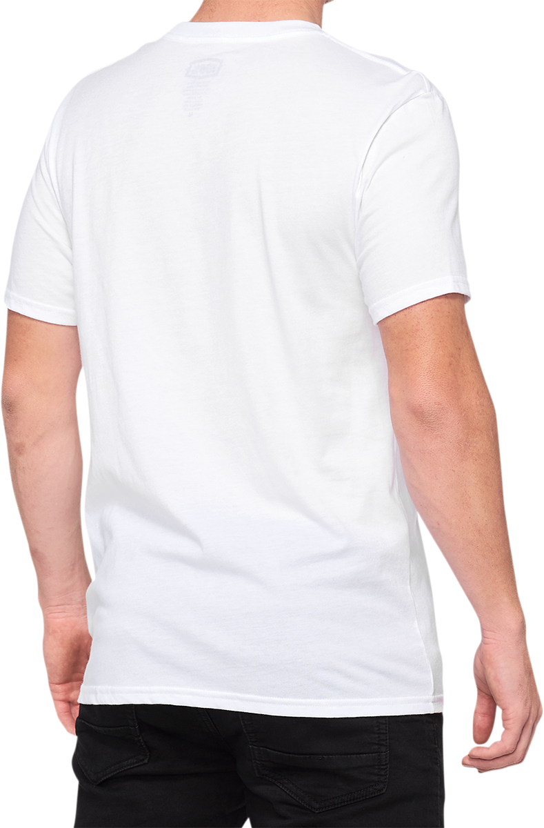 100% Icon T-Shirt - White - 2XL 20000-00054