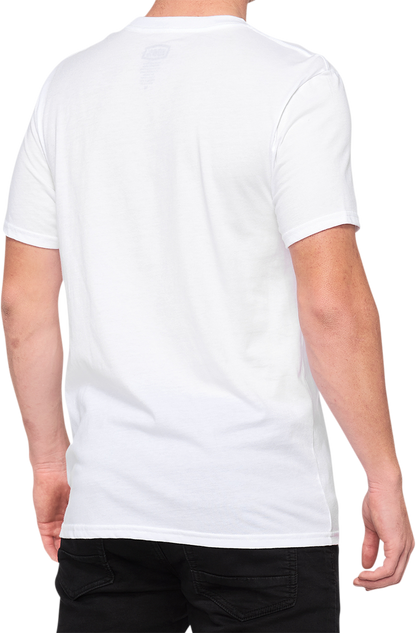 100% Icon T-Shirt - White - 2XL 20000-00054
