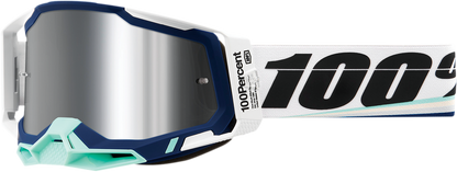 100% Racecraft 2 Goggle - Arsham - Flash Silver Mirror Lens 50010-00011