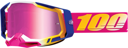 100% Racecraft 2 Goggles - Mission - Pink Mirror 