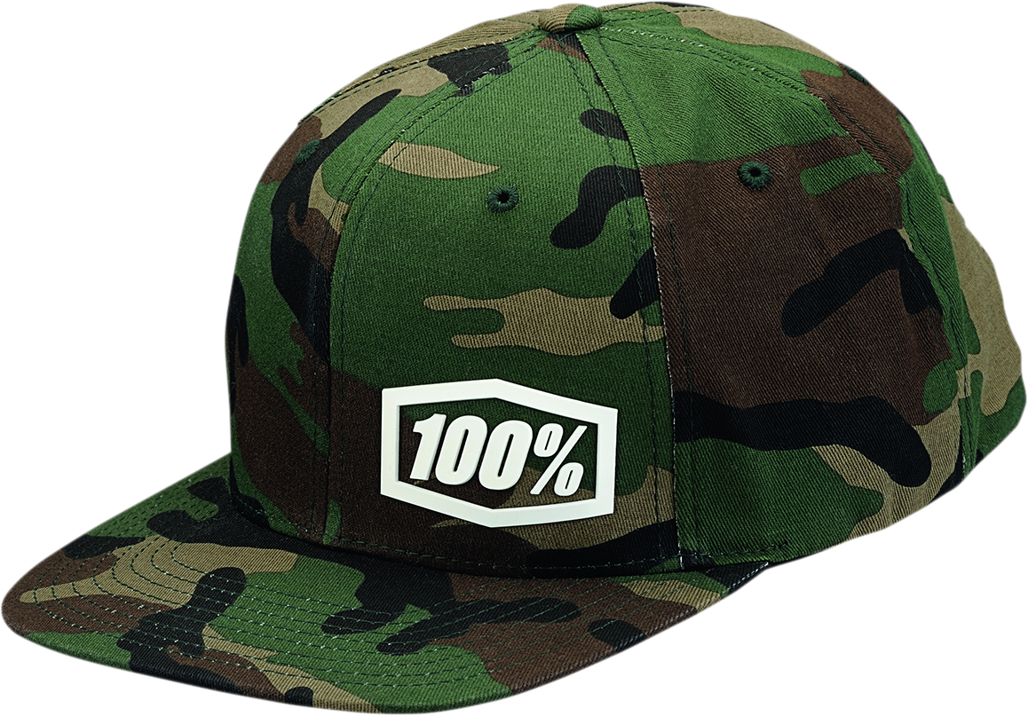 100% Machine Snapback Hat - Camouflage - One Size 20044-00008