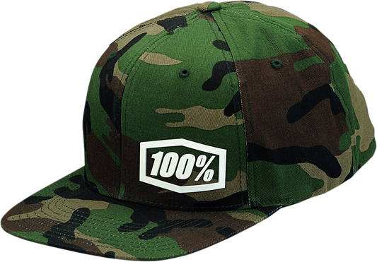 100% Machine Snapback Hat - Camouflage - One Size 20044-00008