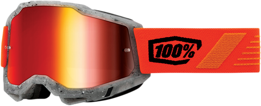 100% Accuri 2 Goggles - Schrute - Red Mirror 50014-00017