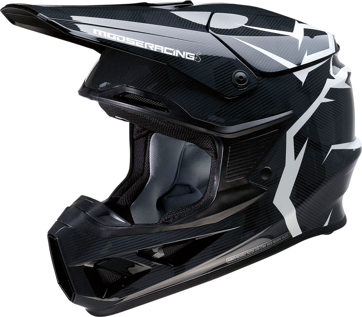 MOOSE OFFROAD F.I. Helmet - Agroid Camo - MIPS? - Gray/Black - Medium 0110-7775