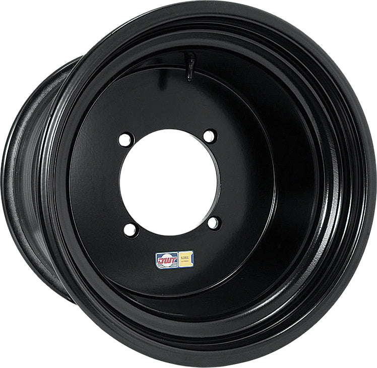 Ultimate 14x11 5+6 4/110 Black Double Rolled Bead