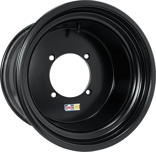 Ultimate 14x11 5+6 4/110 Black Double Rolled Bead