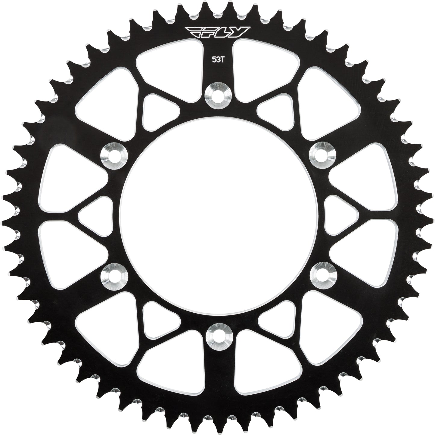 Rear Sprocket Aluminum 53t 520 Blk Hon