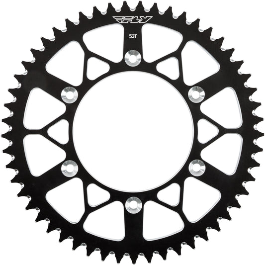 Rear Sprocket Aluminum 53t 520 Blk Hon