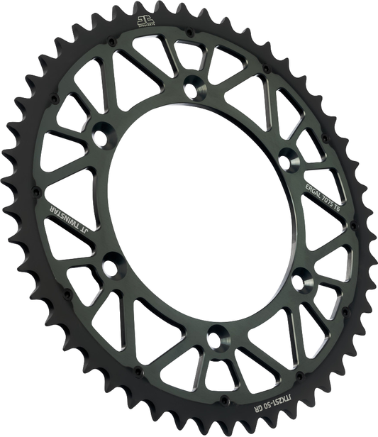 JT Steel Rear Graphite Sprocket with 50 Tooth