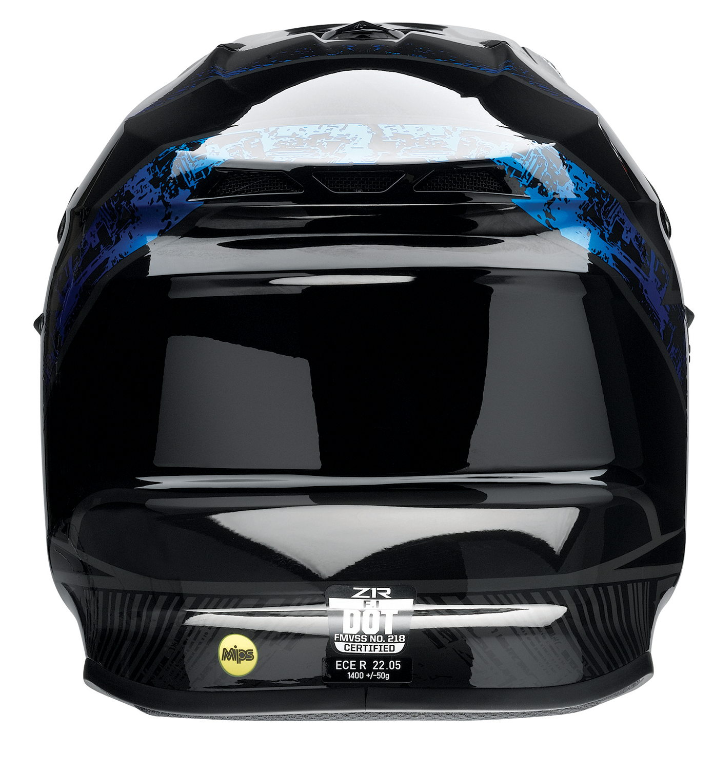 Z1R F.I. Helmet - Fractal - MIPS - Blue - 2XL 0110-7792