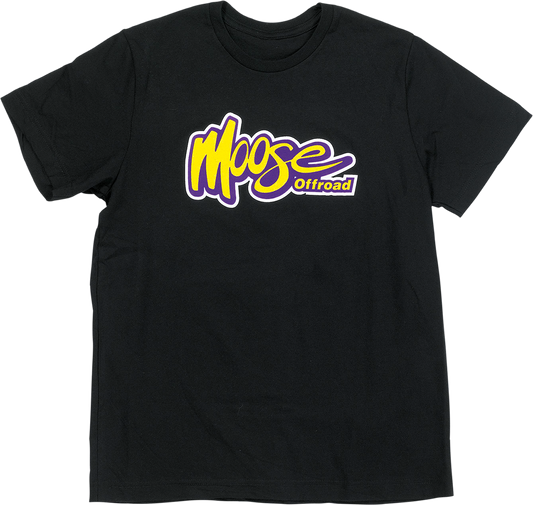 MOOSE OFFROAD Youth Off-Road T-Shirt - Black - Large 3032-3700