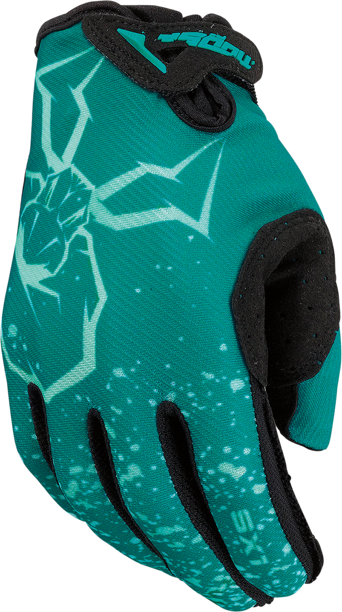MOOSE OFFROAD Youth SX1* Gloves - Teal - XL 3332-1762