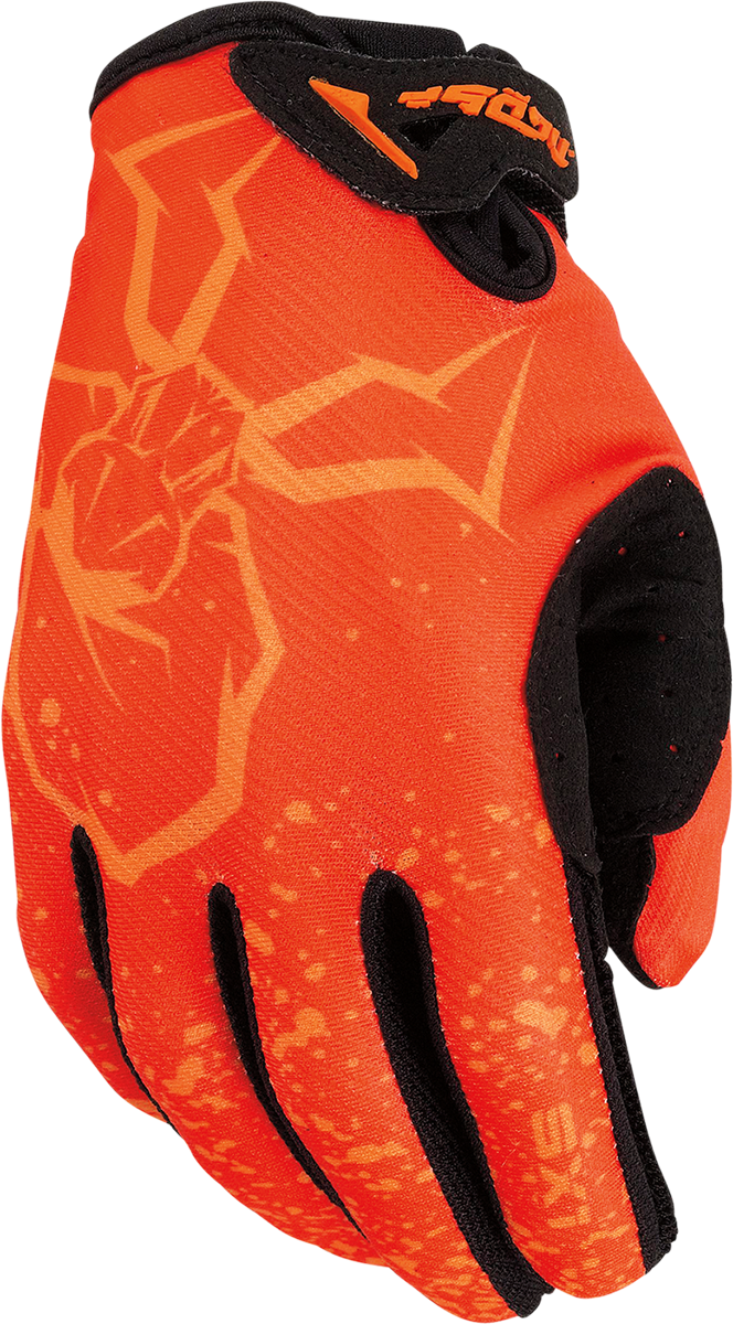 MOOSE OFFROAD Youth SX1* Gloves - Orange - Small 3332-1754