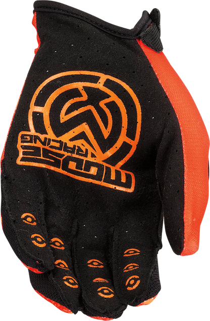 MOOSE RACING Youth SX1* Gloves - Orange - Medium 3332-1755