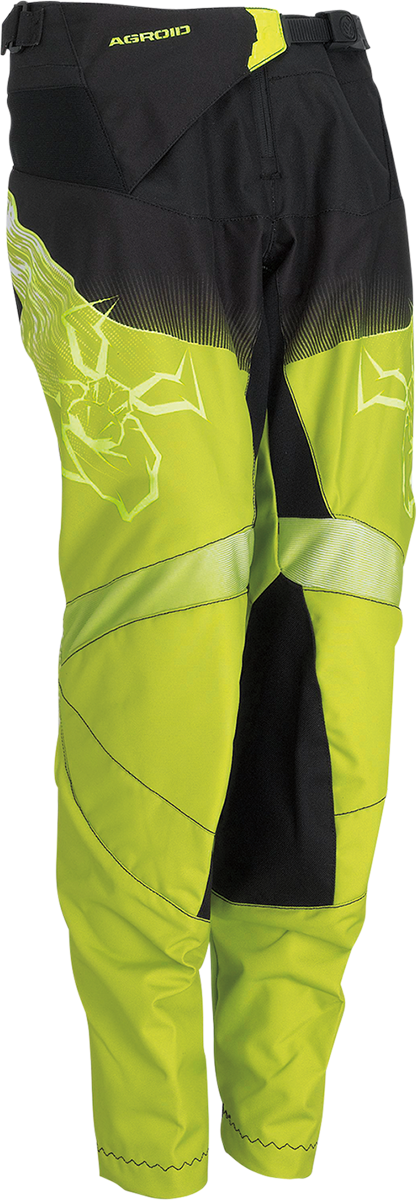 MOOSE OFFROAD Youth Agroid Pants - Hi-Vis/Black - US 24 2903-2282