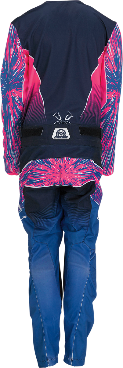 MOOSE RACING Youth Agroid Pants - Pink/Blue - 28 2903-2266