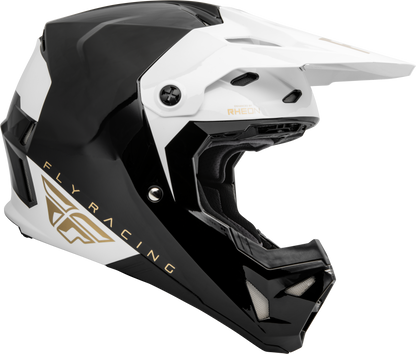 Formula Cp Slant Helmet Black/White/Gold Md