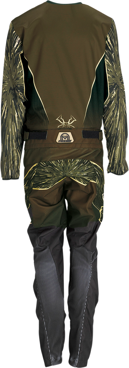 MOOSE OFFROAD Youth Agroid Jersey - Olive/Tan - Large 2912-2279