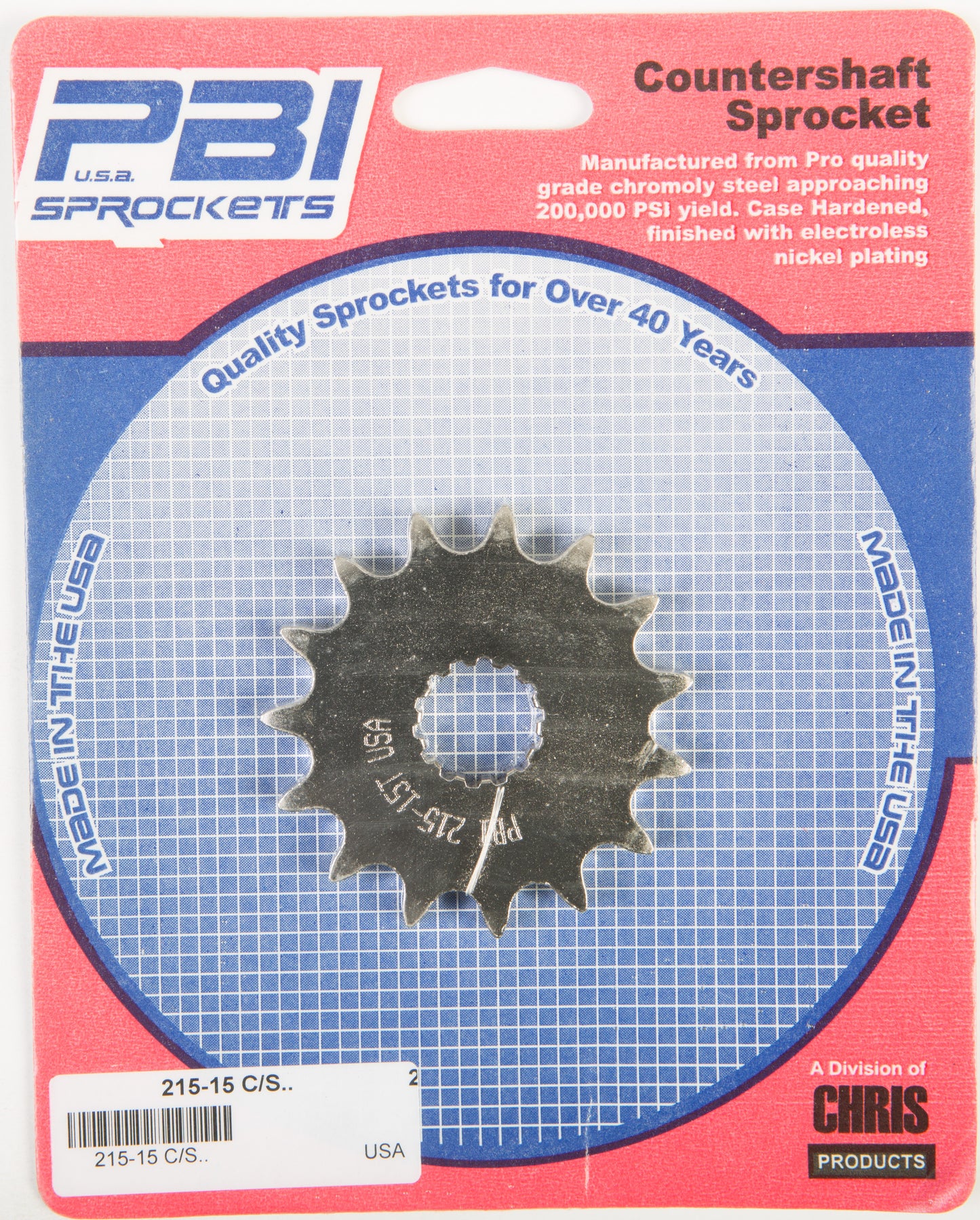 Front Cs Sprocket Steel 15t 428 Yam