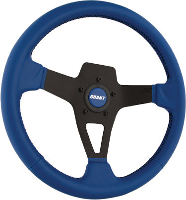 Vinyl Series Steering Wheel Blue
