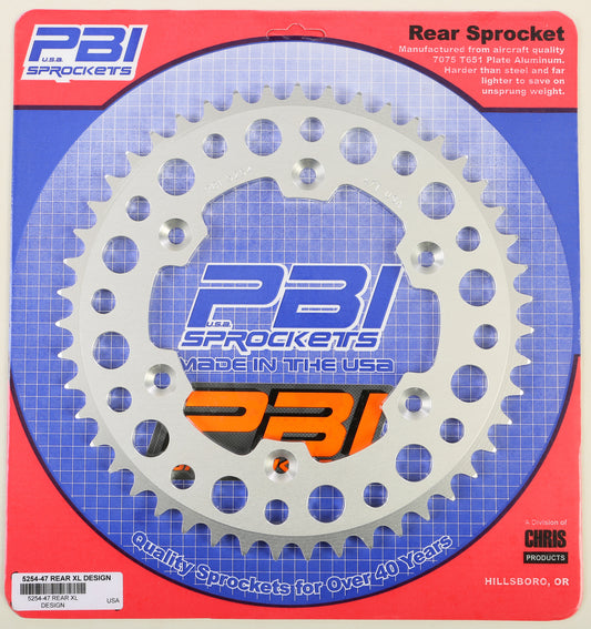 Rear Sprocket Aluminum 47t 520 Hus/Husq/Ktm