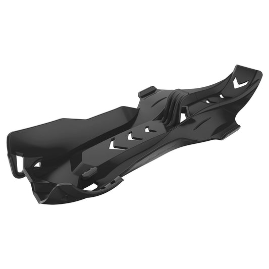 Fortress Skid Plate W/Link Protector Black