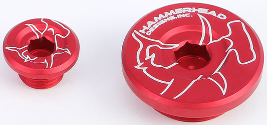 Engine Plugs Red Rmz250 '07 13 Rmz450 '05 13