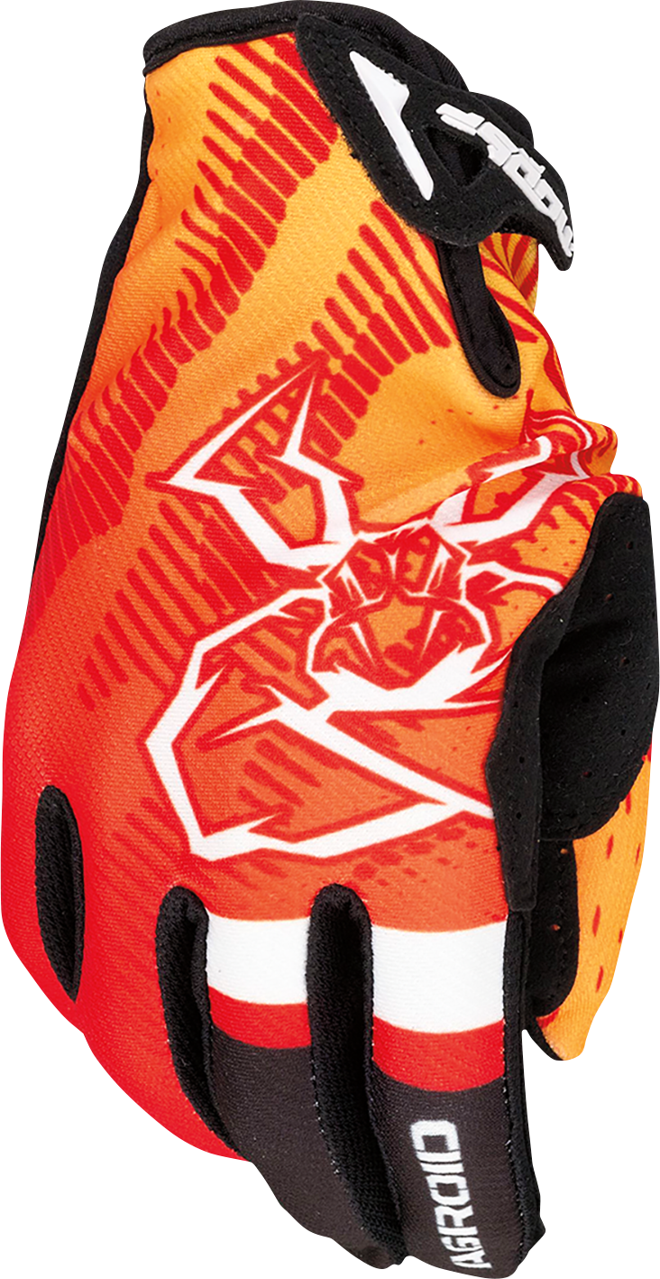 MOOSE OFFROAD Agroid* Pro Gloves - Orange - Large 3330-7580
