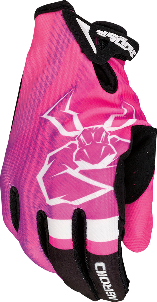 MOOSE OFFROAD Agroid* Pro Gloves - Pink - Medium 3330-7603