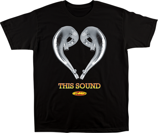 FMF Love This Sound T-Shirt - Black - XL SP23118915BLKXL