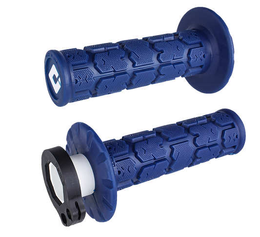 ODI Grips - Rogue - MX - Lock-On - Dark Blue H36RGDU
