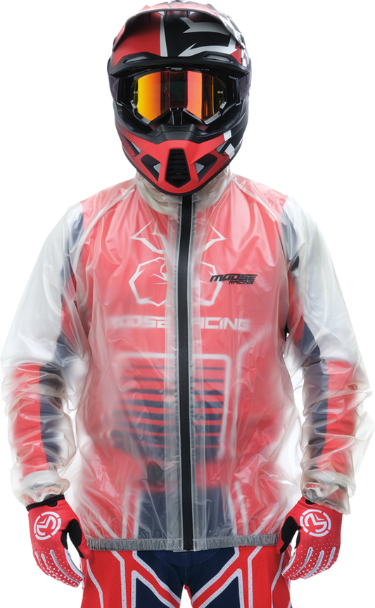 MOOSE OFFROAD Rain Jacket - Clear - Small 2854-0371