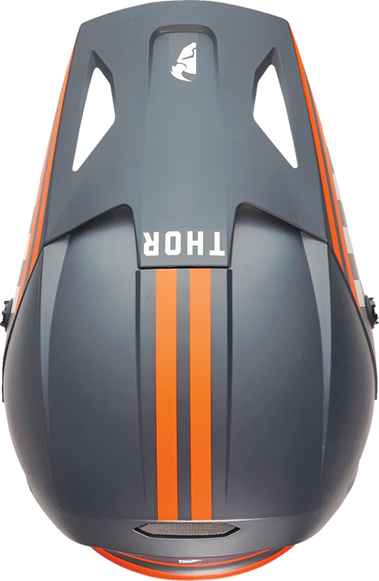 THOR Sector 2 Helmet - Combat - Midnight/Orange - Large 0110-8140