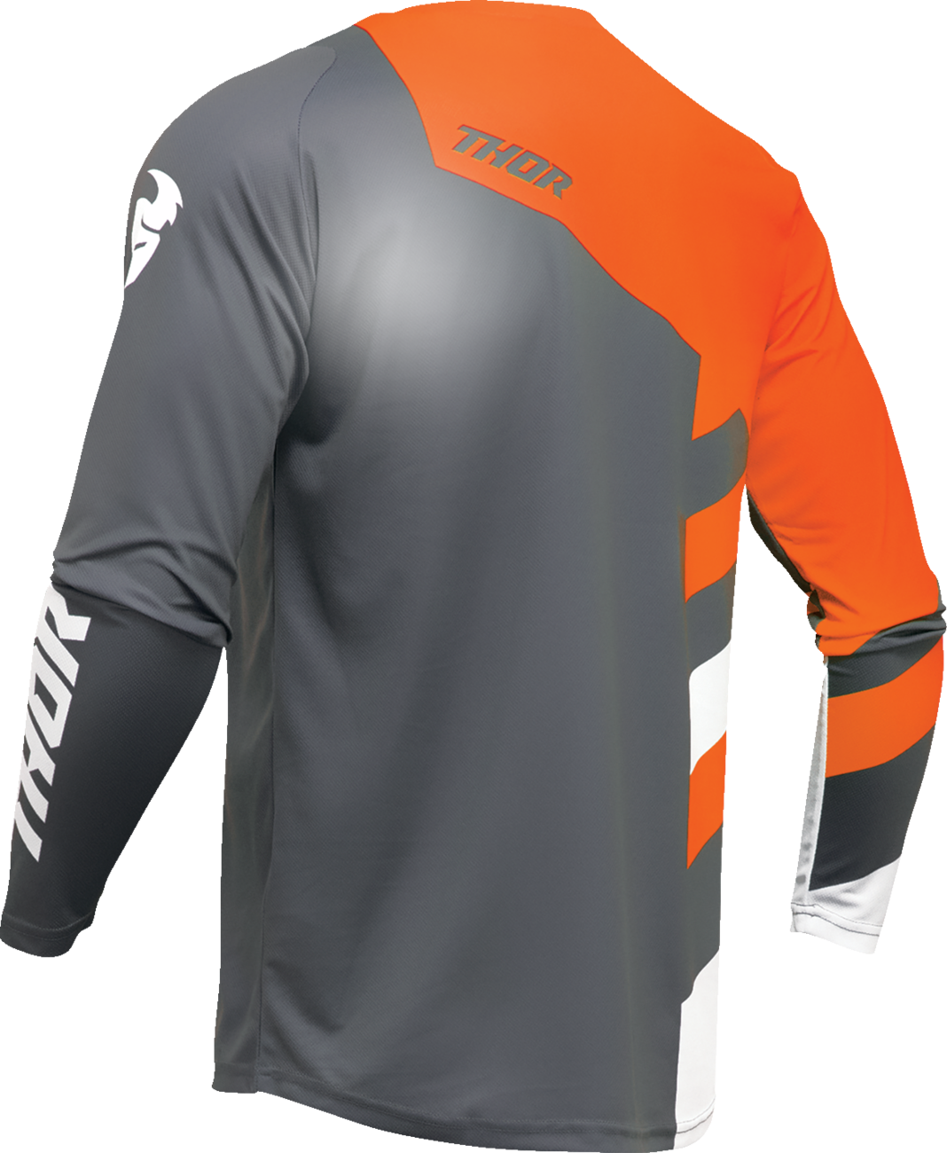 THOR Youth Sector Checker Jersey - Charcoal/Orange - Medium 2912-2415