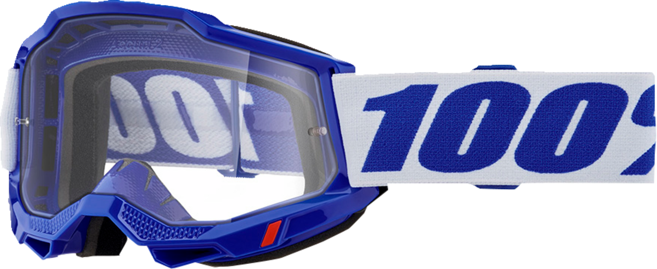 100% Accuri 2 Goggle - Blue - Clear 50013-00039