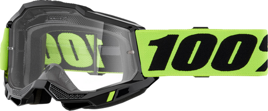 Accuri 2 Goggle with Neon Yellow color & Clear leans