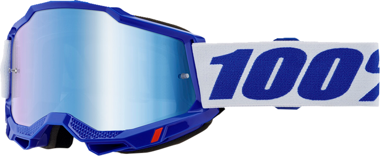 100% Accuri 2 Goggle - Blue - Blue Mirror 50014-00039